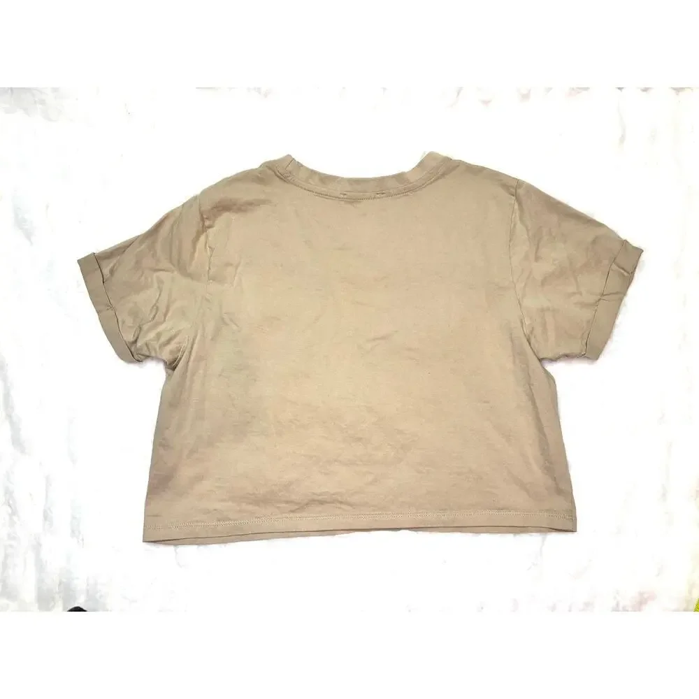 Women Small Wild West Distressed Crop Top | Love Peace & Lazy Days | Western - Picture 2 of 6